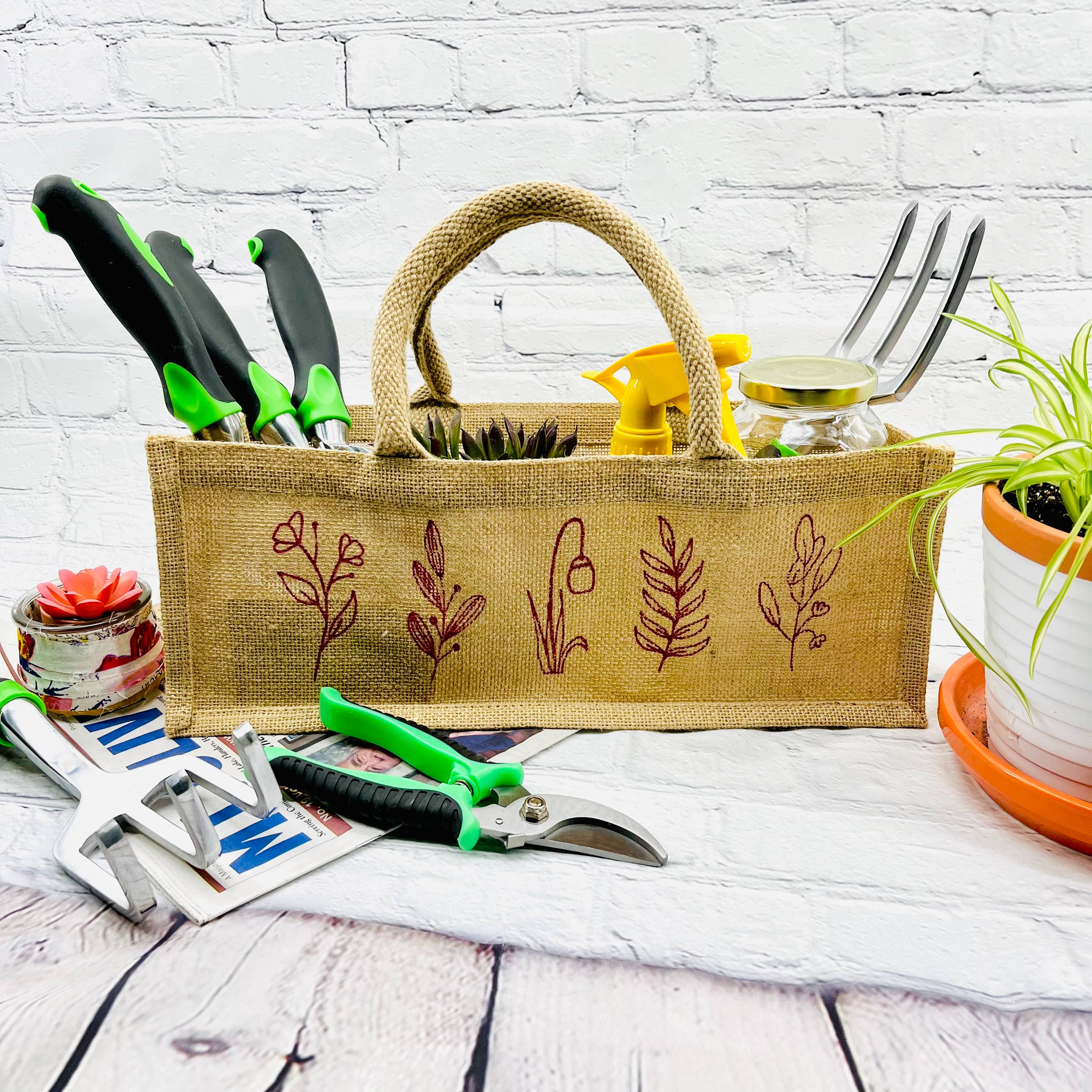 7 Artisan Street - Wholesale Gift Bag - Unbranded, Reusable Jute Bags Eco Market, Gift Bags3