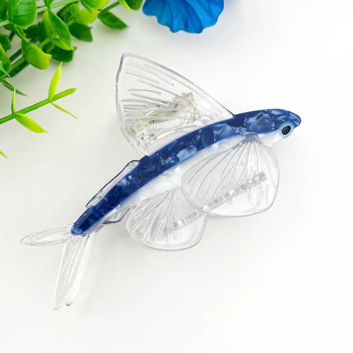 Clip per capelli elegante a forma di pesce volante aggraziato per la vendita all'ingrosso da parte di mildstyles
