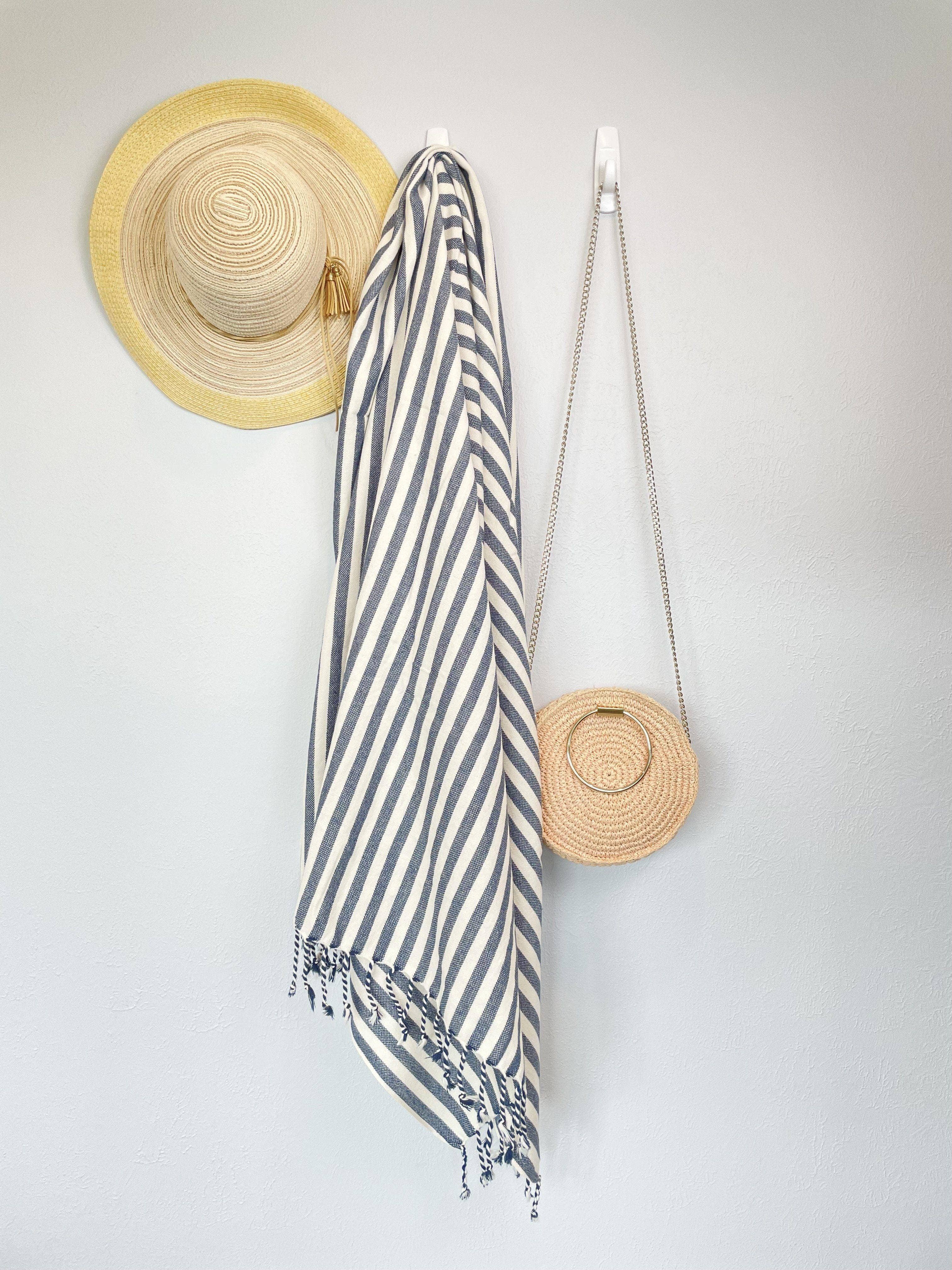 The Bali Market - Wholesale Bath Towel - Vertical Stripe Turkish Towel / Throw13