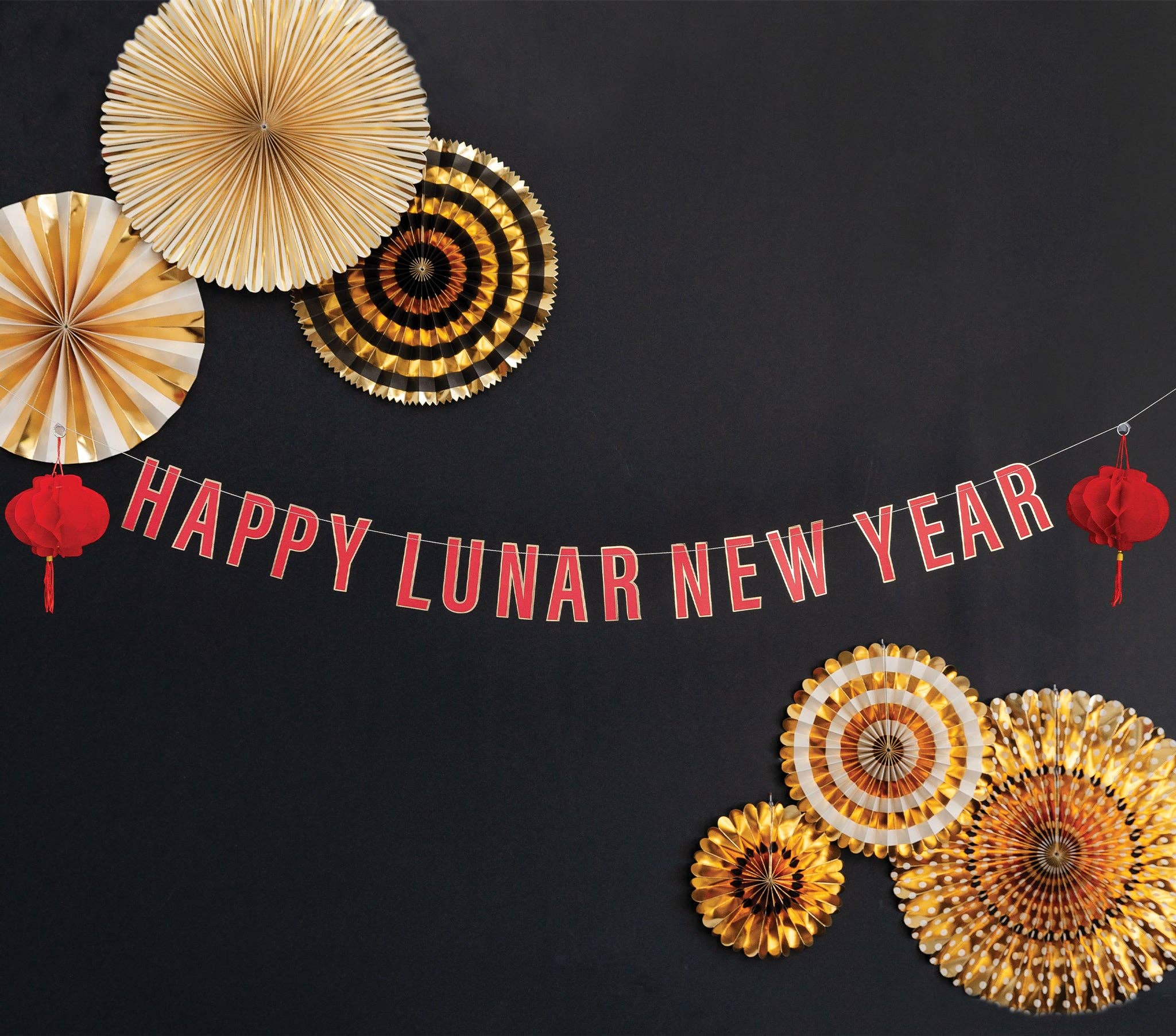 My Mind’s Eye - Wholesale Party Sign/Banner - PLNY103 - Happy Lunar New Year Banner1