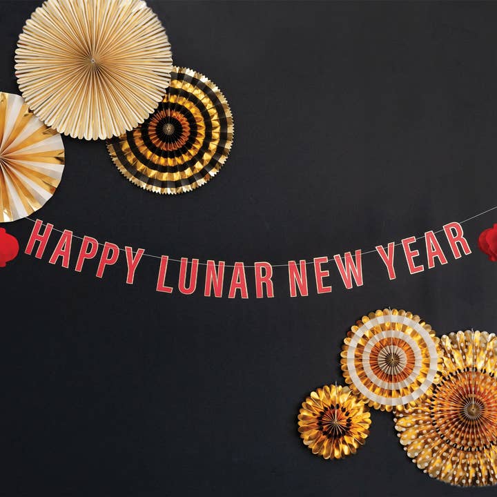 My Mind’s Eye - Wholesale Party Sign/Banner - PLNY103 - Happy Lunar New Year Banner1