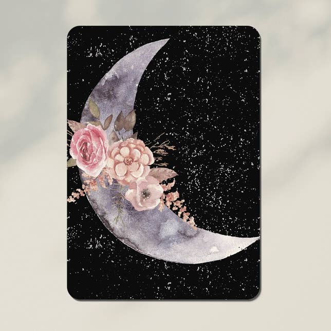 Cartes lunaires noires violettes pour la vente par BaliMagicCompany