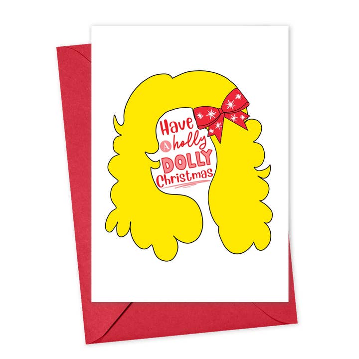 Pop Culture Christmas Card Funny Holiday Cards for Women for wholesale by R is for Robo