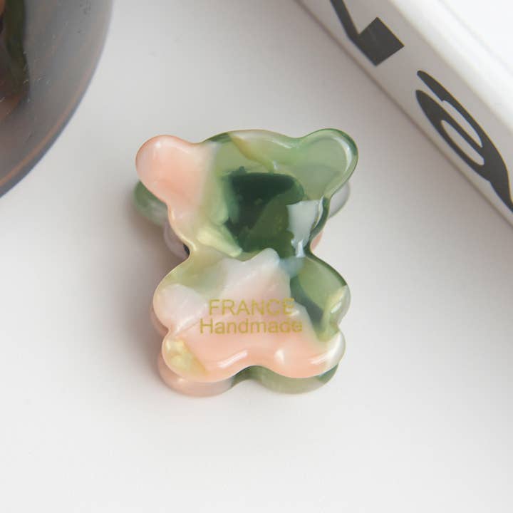 TheDivaSoap - Wholesale Hair Clip - Women's - Acetate Mini Cute Cat and Bear Hair Clip5