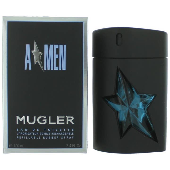 Angel par Thierry Mugler A*Men Vaporisateur Rechargeable EDT 100 ml pour la vente par Myco Essentials, LLC