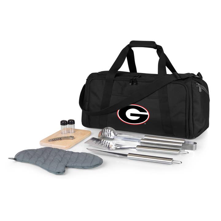 Georgia Bulldogs BBQ Kit Grill Set & Cooler for wholesale by Picnic Time Family of Brands