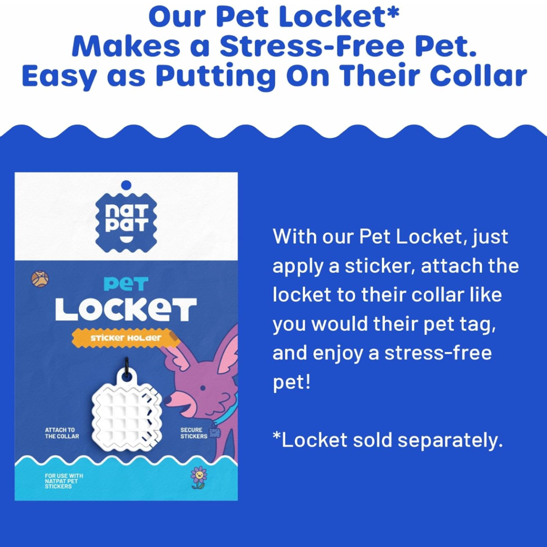NATPAT - Wholesale Insect Repellent - PetZen Sticker - Natural Calming & Anti-Anxiety Pet Stickers6