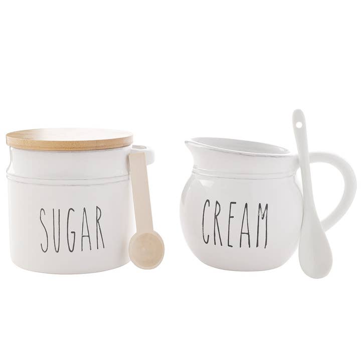 WIDDOP and Co. US - Wholesale Serving Utensil - Hestia Sugar Pot & Cream Jug