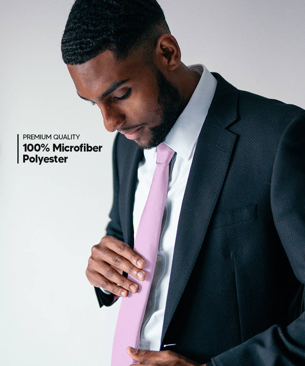 Dubal Brothers - Vente Cravate – homme - Cravate fine unie (4 paquets) par Vittorio Farina51