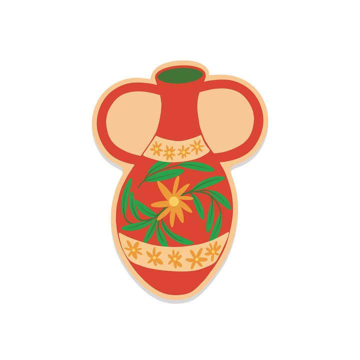 Autocollant Vinyle Amphore pour la vente par Christine Witmore