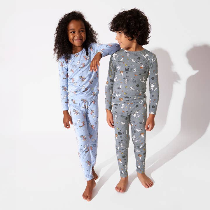 Bellabu Bear - Wholesale Sleepwear Set - Kids - Casper Halloween Bamboo Kids Pajamas11