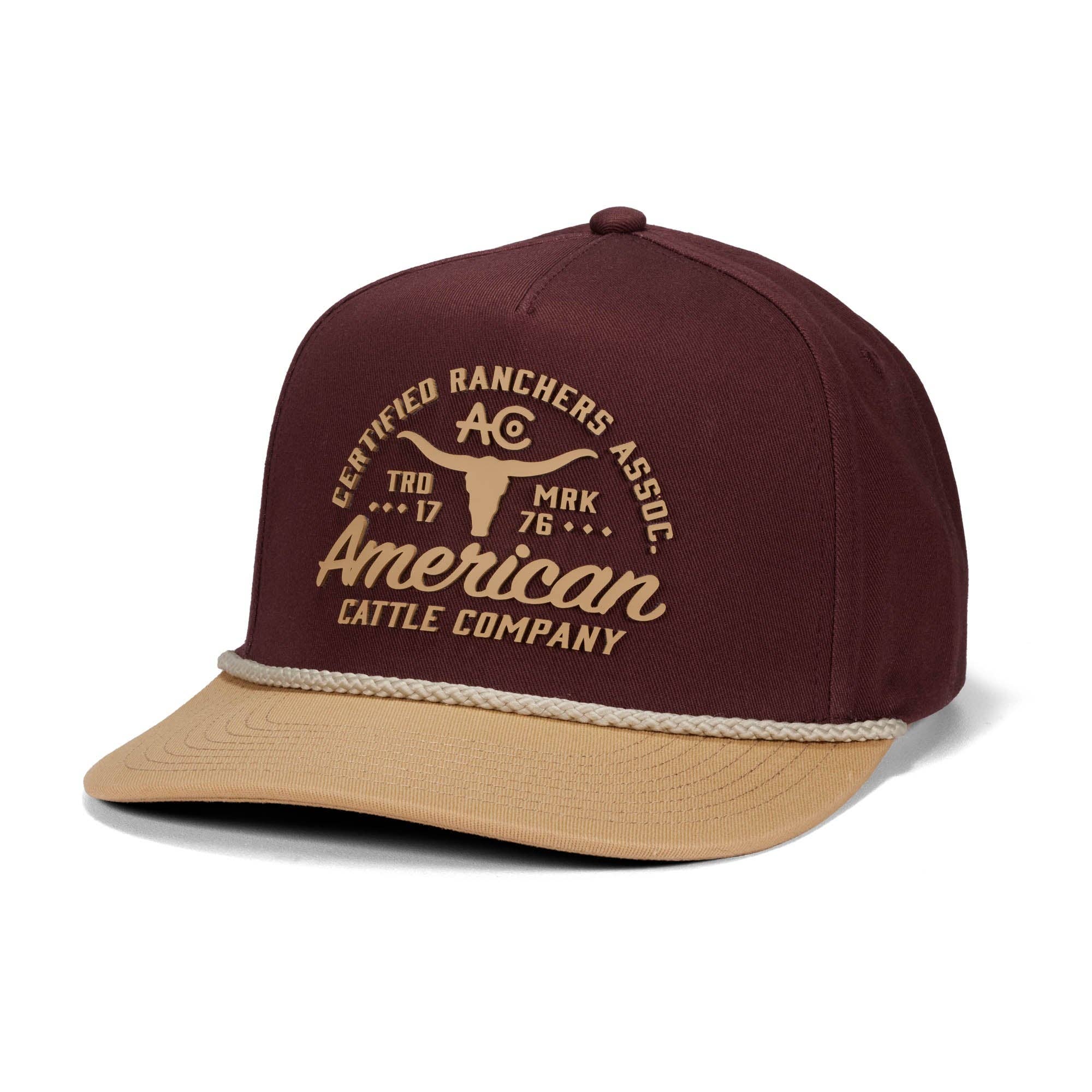American Cattle Co - Wholesale Baseball Cap - Unisex - Certified Ranchers Association Hat0