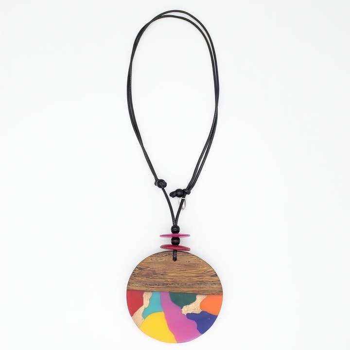 Paloma Poetic Colorful Pendant for wholesale by Sylca Designs