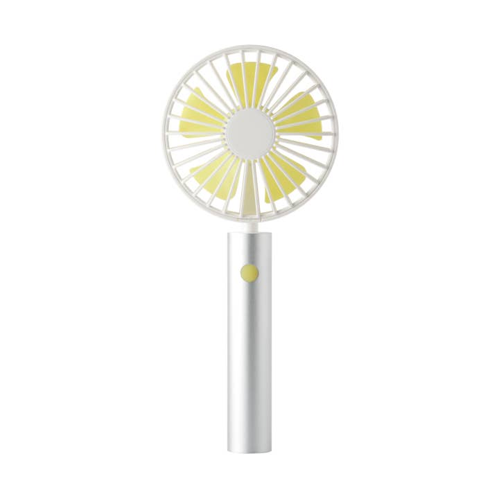 Handheld Mini ‘Flow’ Fan - Silver - Remember for wholesale by D & A Home Australia Pty Ltd
