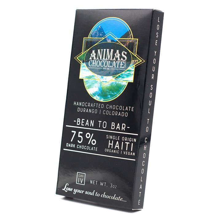 HIGHLINE BAR-HAITI; BEAN-TO-BAR for wholesale by Animas Chocolate Company