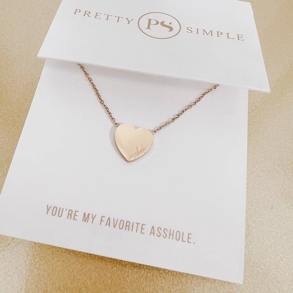 Pretty Simple – wholesale Hänge-/berlockhalsband – Salty Heart Gåvohalsband - VATTENTÄT Grossist5