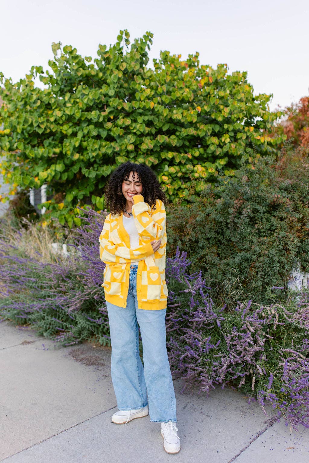Taby Originals - Wholesale Cardigan - Women's - TABY ORIGINAL: Radical Self Love Cardigan In YELLOW*** Sizes XS-5X!***9
