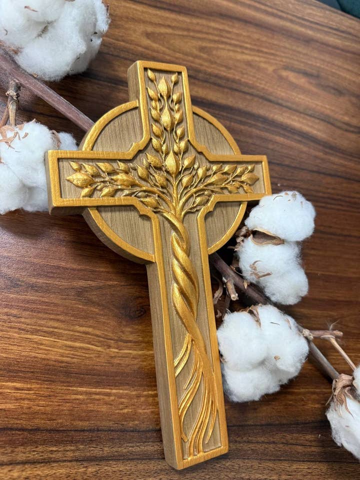 Christian Tree of Life Cross for wholesale by KozakWorkshop