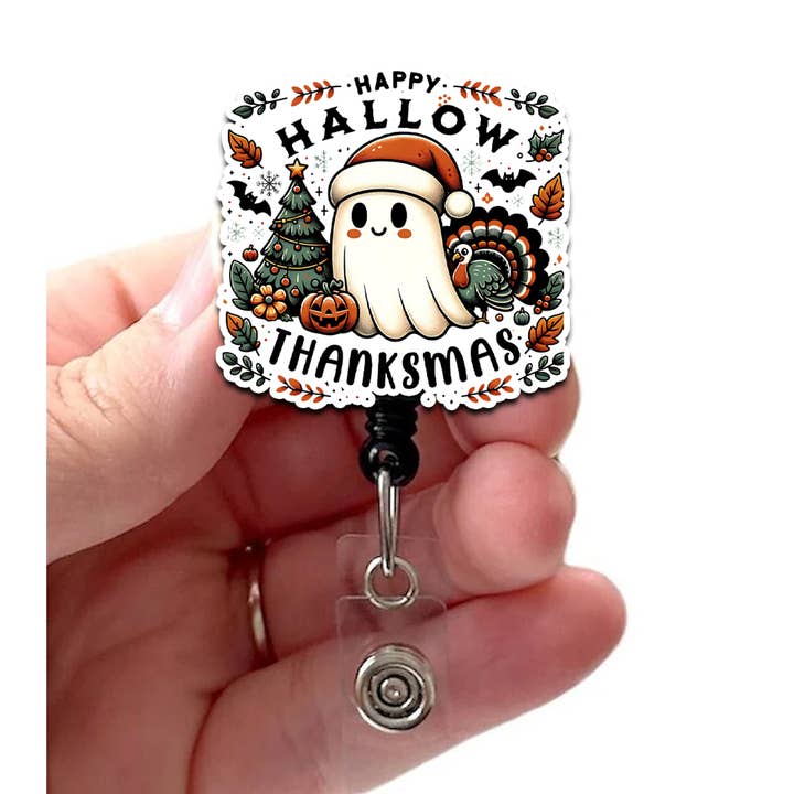 Glad Hallow Thanksmas Akryl Kortholder for engroshandel hos Good Girl Gone Badge