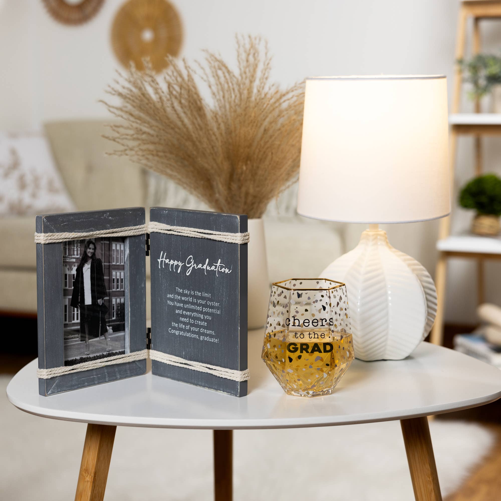 Pavilion - Wholesale Picture Frame - Happy Graduation - 5.5" x 7.5" Hinged Sentiment Frame2