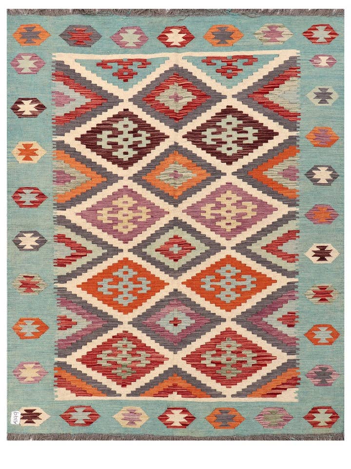 Maimana Afghanistan Kilim Teppich - 199 x 155 cm für den Großhandel von Imaco Rugs