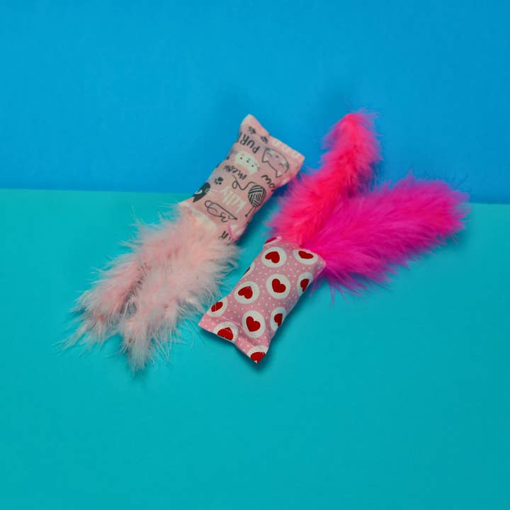 Meow Avenue - Wholesale Pet Toy - Cat - Feather Kicker Duos4
