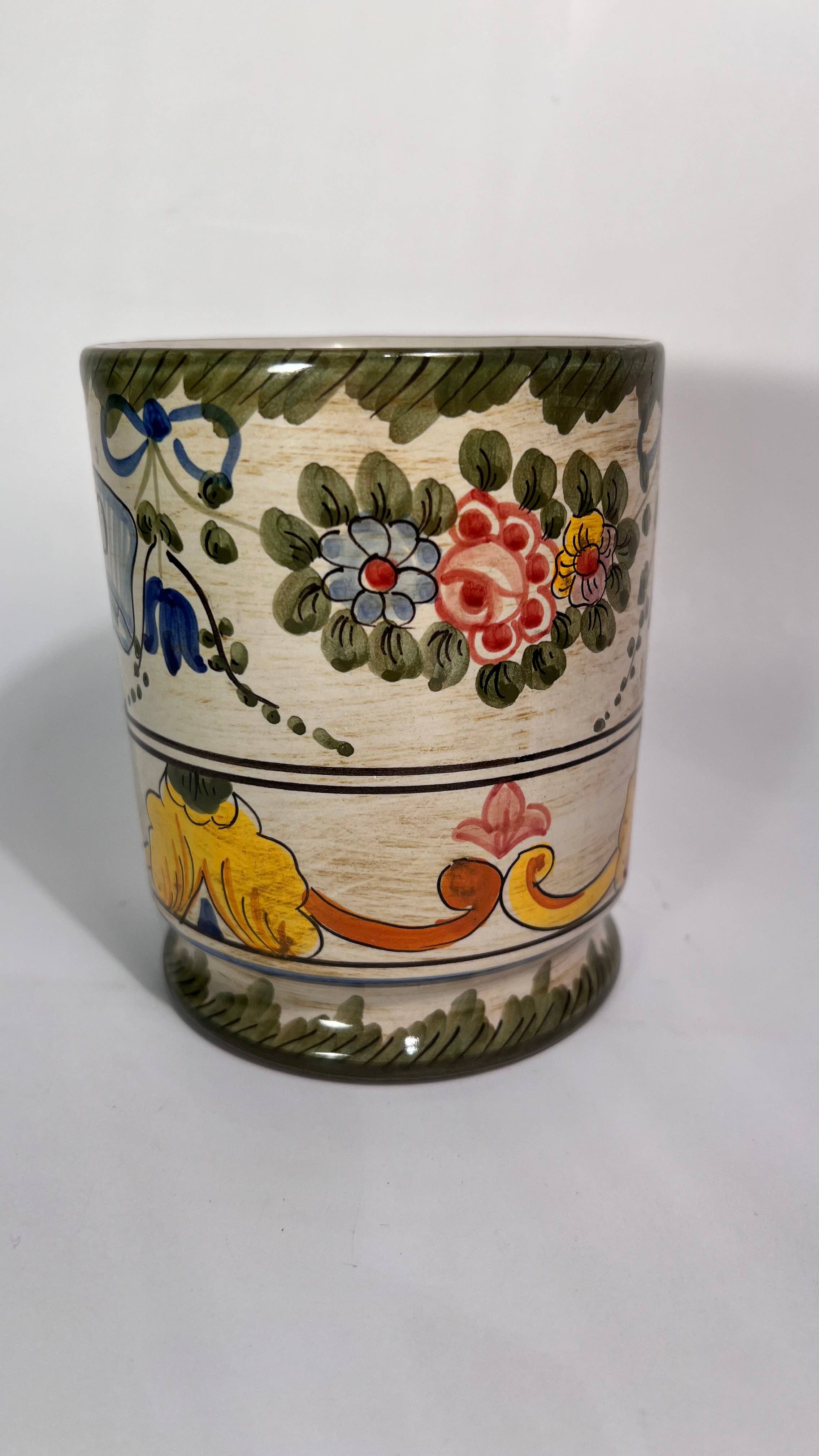 DADA Novecento - Wholesale Plant Pot - Colored ceramic jar, Deruta majolica1