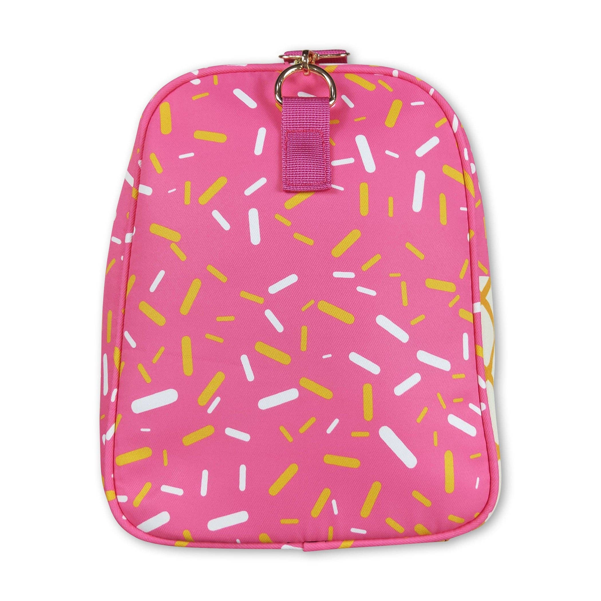 Yawoo Garments - Vente Sac de voyage – enfant - Sac polochon de l'équipe de glace rose avec des vermicelles3