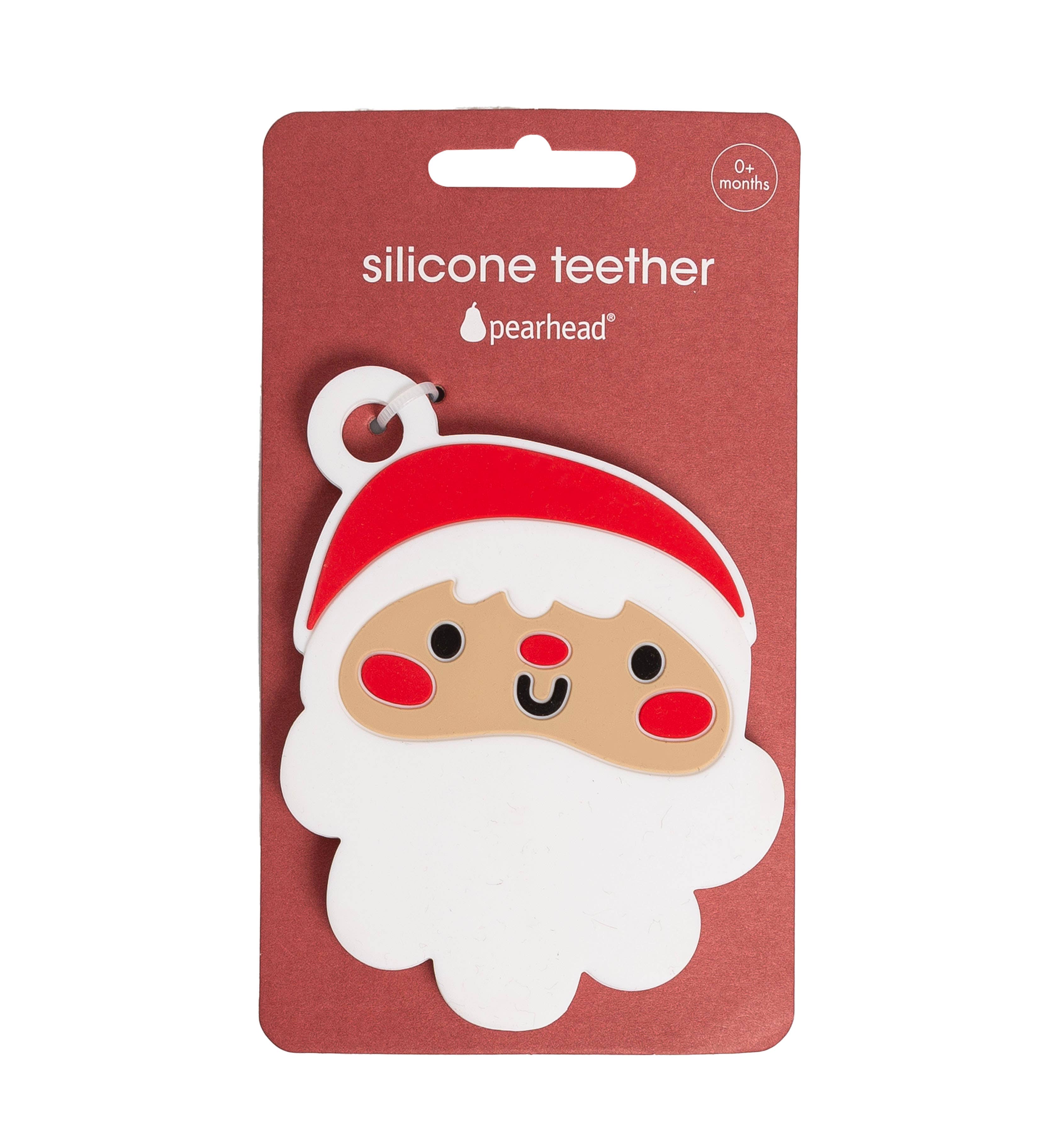 Pearhead - Wholesale Teether (Not Clip-On) - Baby - Santa Silicone Christmas Baby Teether, BPA Free6