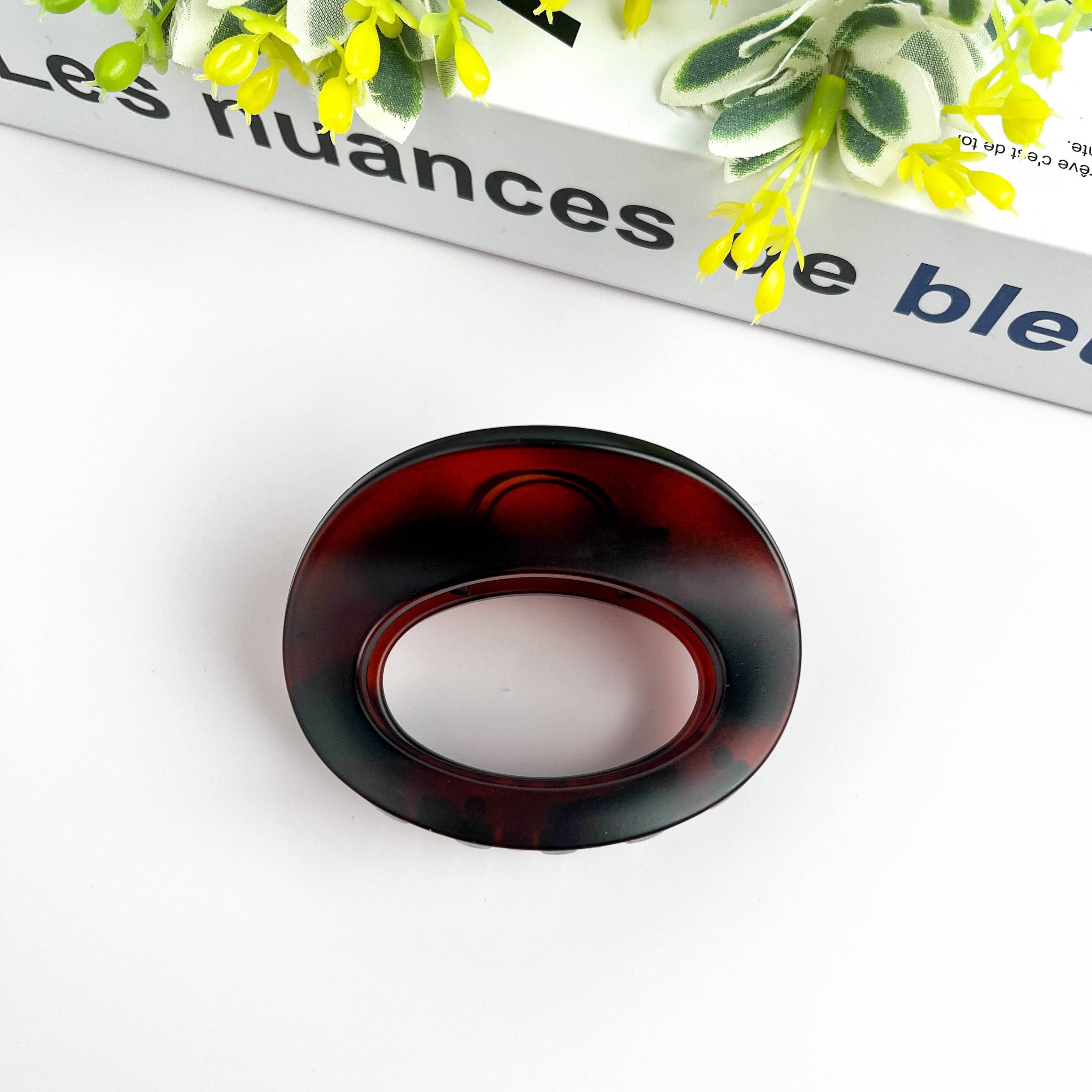 TheDivaSoap - Wholesale Hair Clip - Women's - Thickened Oval Hair Clip,Classic Hair Claw Clips9