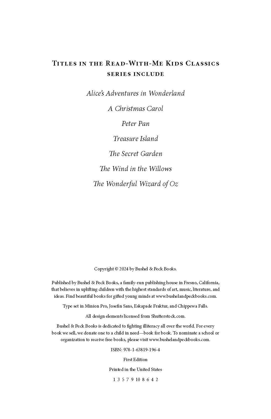 Bushel & Peck Books - Wholesale Classics - A Christmas Carol: The Read-With-Me Edition2