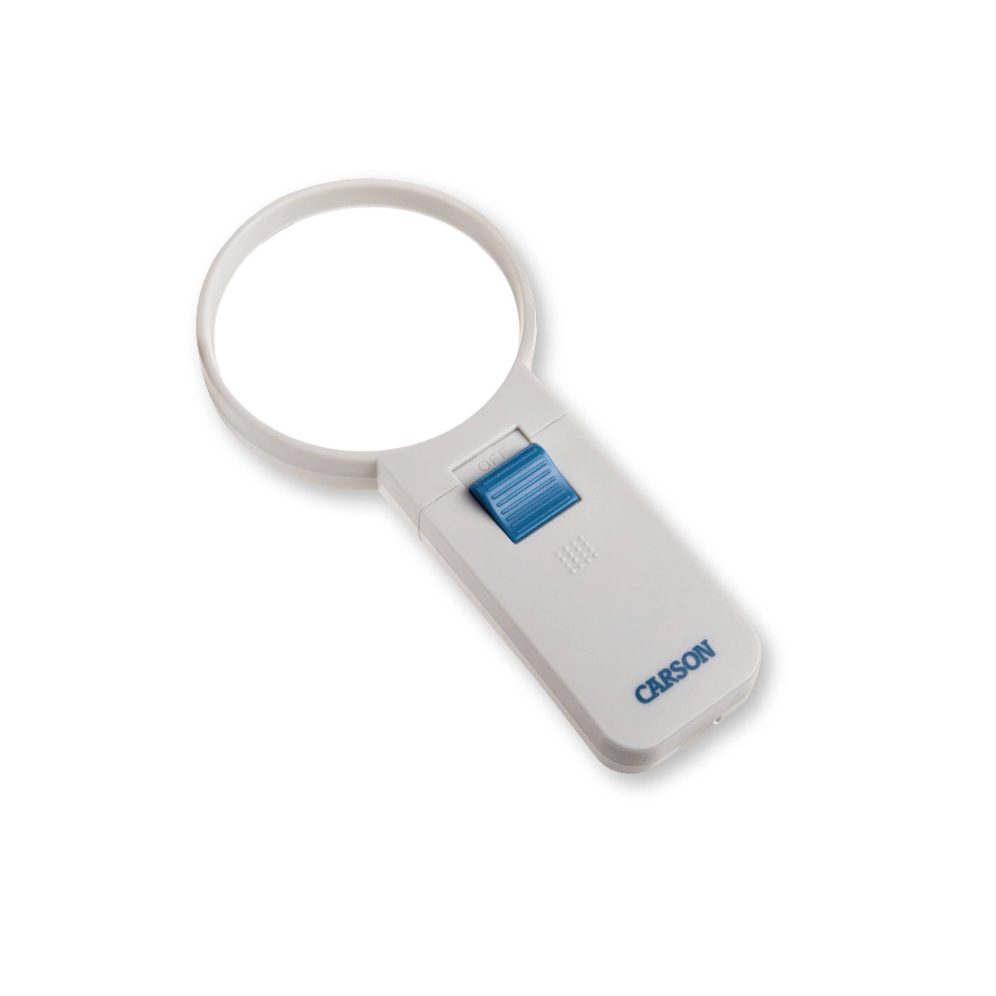 Carson - Wholesale Magnifying Glass - Portable Lighted 4x Magnifying Glass for Hobby and Reading1