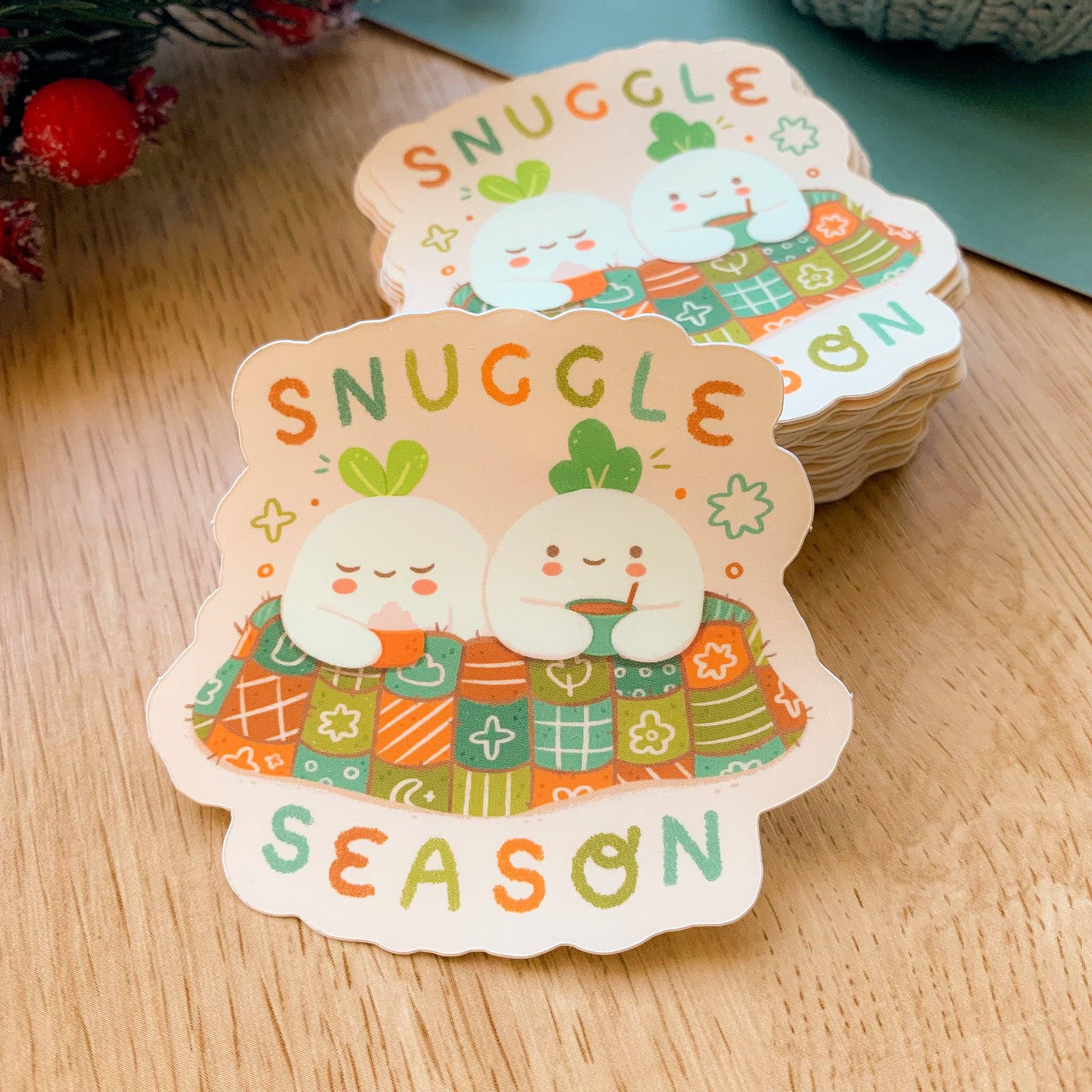 Laurel Mae Art – wholesale Sticker – Snuggle Season - Matte Vinyl Sticker7