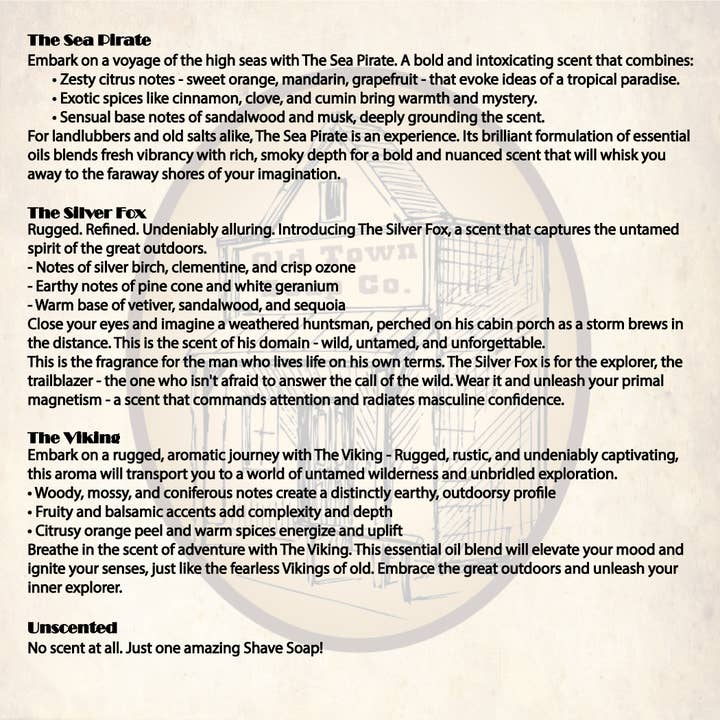 Old Town Soap Co. - Wholesale Shave Soap - Men's - His Shave Soap20