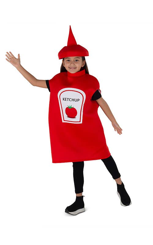 Dress Up America - Wholesale Costume - Kids - Ketchup Bottle Costume1