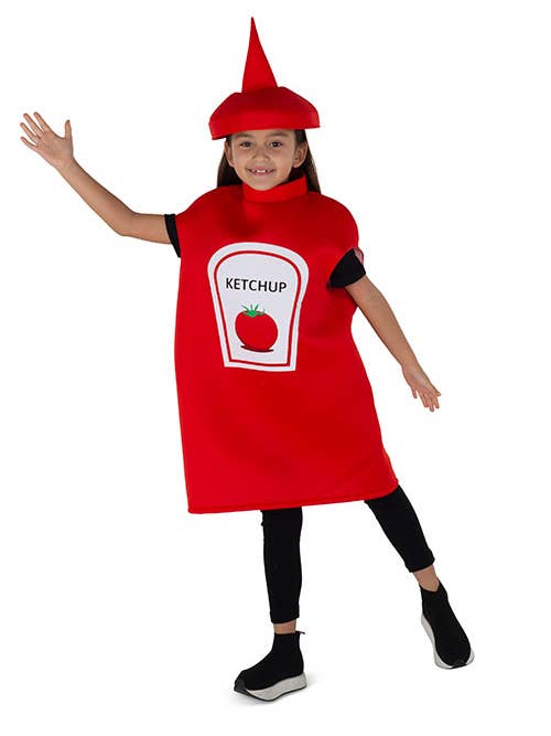 Dress Up America - Wholesale Costume - Kids - Ketchup Bottle Costume1