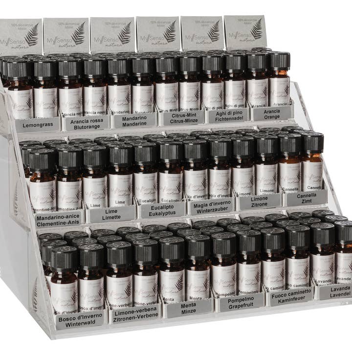 Présentoir pour huiles essentielles vide pour la vente par MySenso