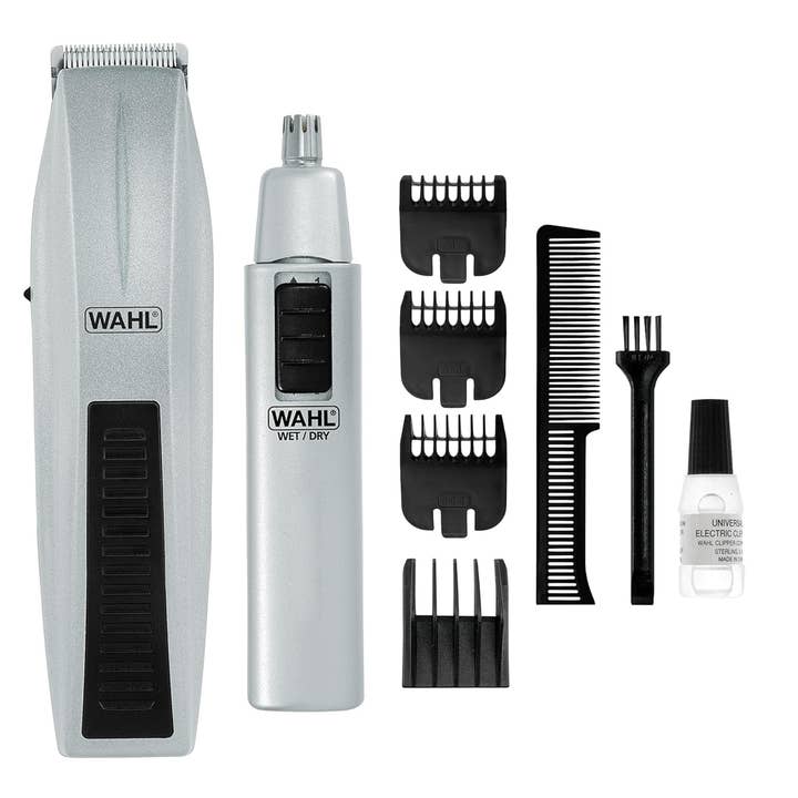 JupiterGear Home - Wholesale Trimmer - Men's - Wahl Battery Operated Beard and Nose-Hair Trimmer