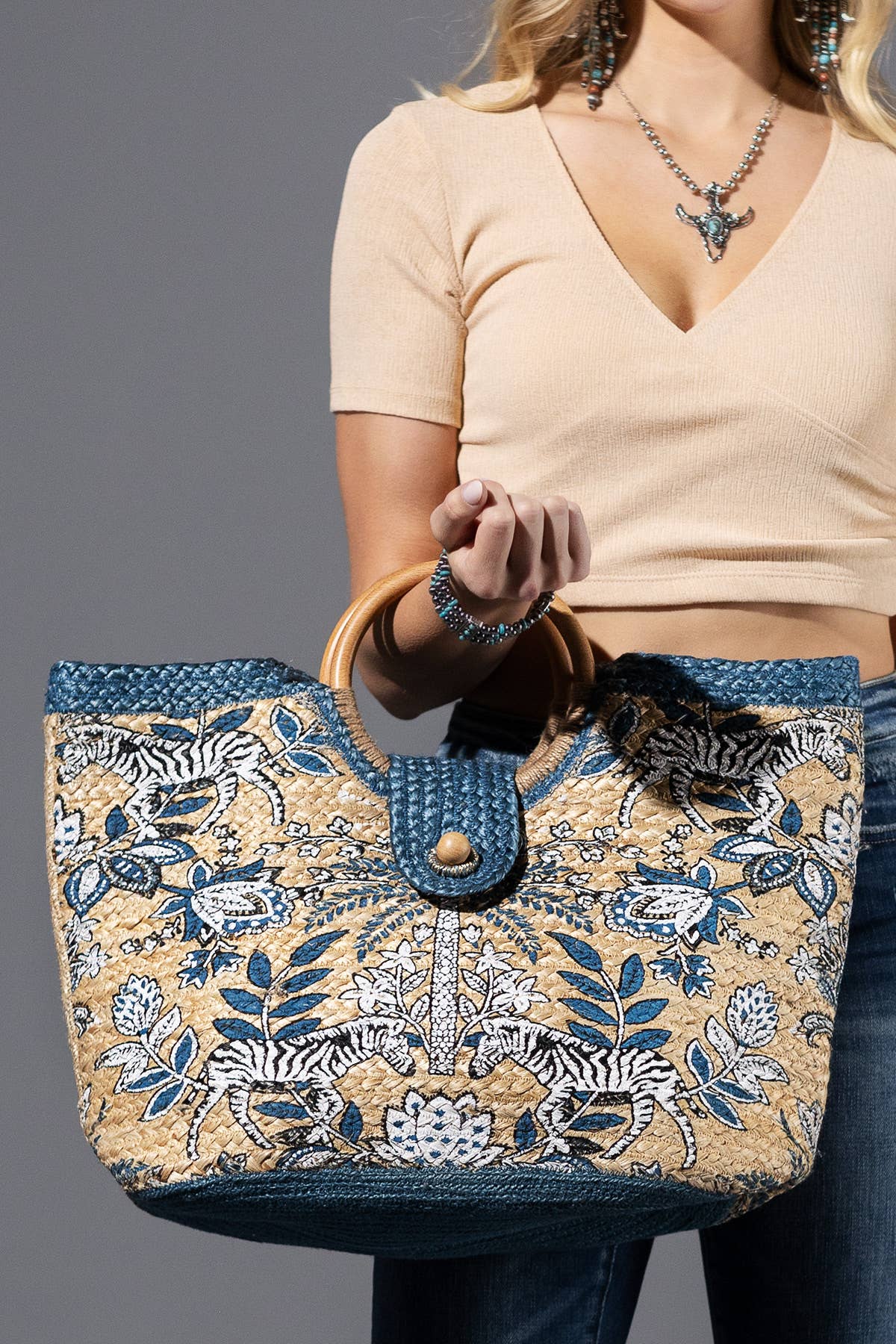 Mojo Jute Bag for wholesale on Faire1