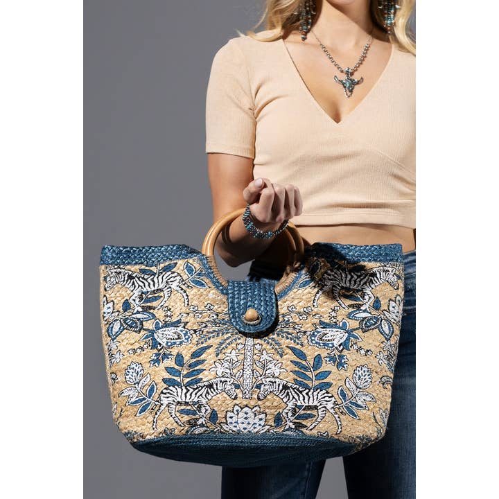 Mojo Jute Bag for wholesale on Faire1