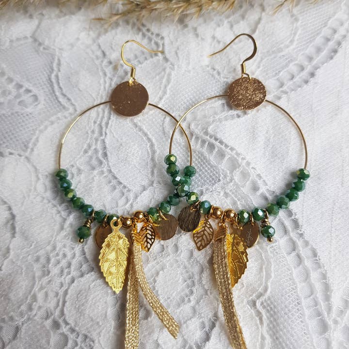 Magali earrings for wholesale by Lili Jolie