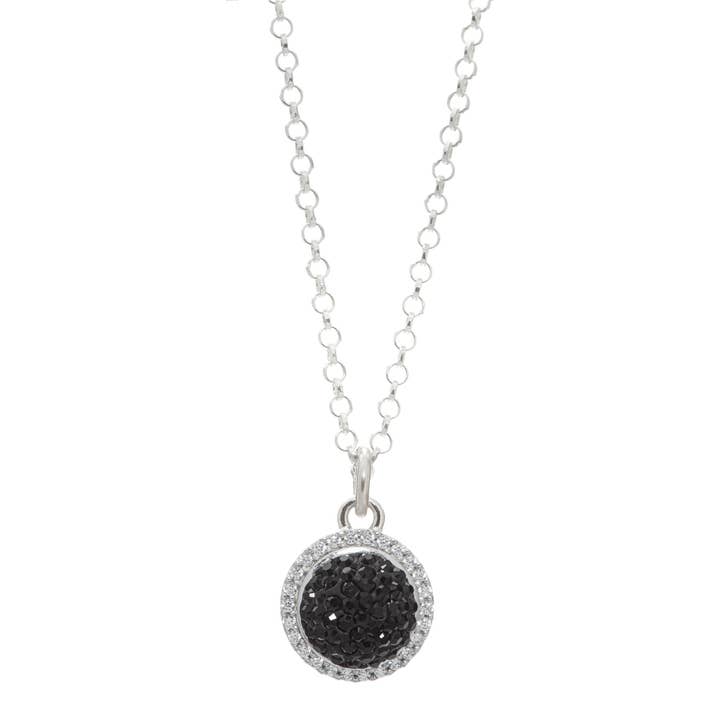 Sparkle Ball™ Halo Necklace Pendant for wholesale by Hillberg & Berk
