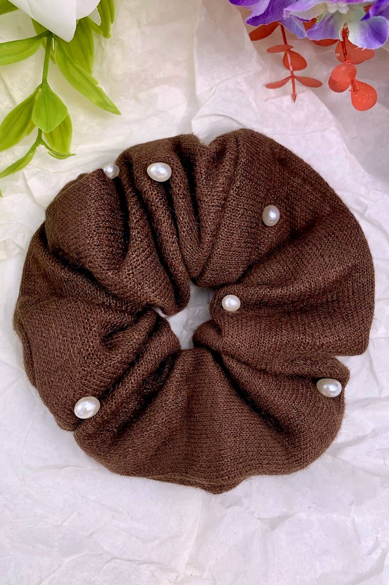 BYREN | ÉLINE L'ATELIER - Venta al por mayor Conjunto de accesorios para el pelo - Mujer - Coleteros elásticos con perlas FQ812