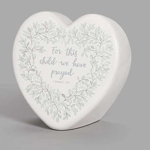 For This Child Heart Keepsake; Rebecca Canale for wholesale by Roman