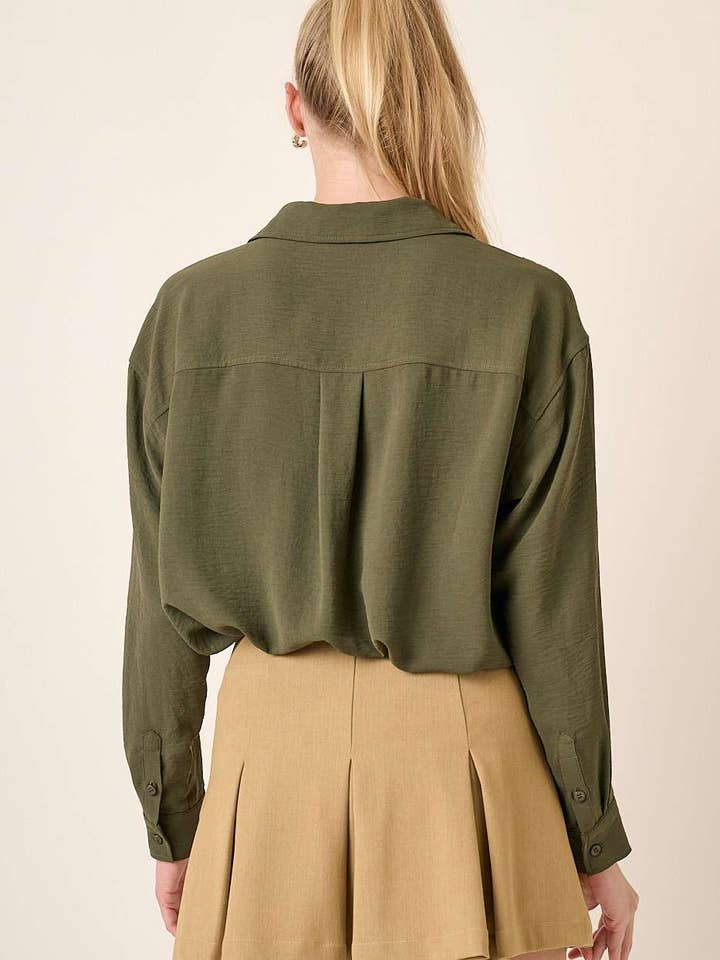 mittoshop - Wholesale Button Down Shirt - Women's - AIRFLOW BUTTON DOWN LONG SLEEVE SHIRT19