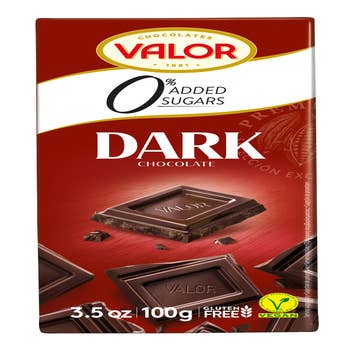 Chocolate Puro con Almendras 52% Cacao Sin Azúcar Añadida Valor