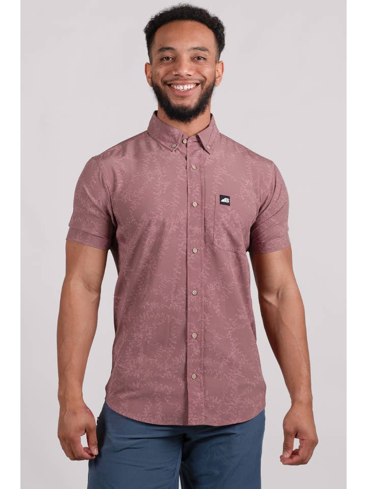 Belong Designs - Wholesale Button Down Shirt - Men's - Men's Vista Stretch Button Down50