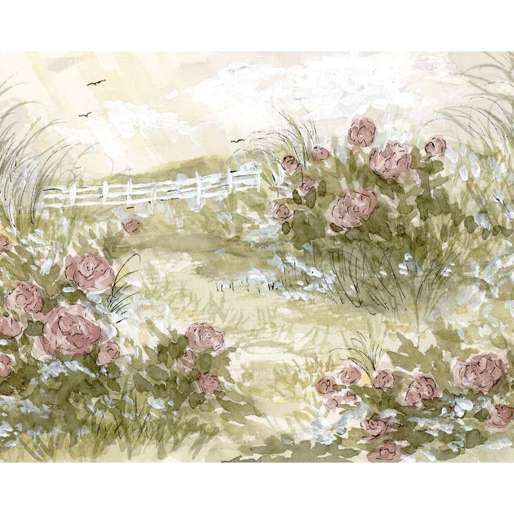 The Peony Garden- Fine Art Print for wholesale by Sofie Swetter Fine Art