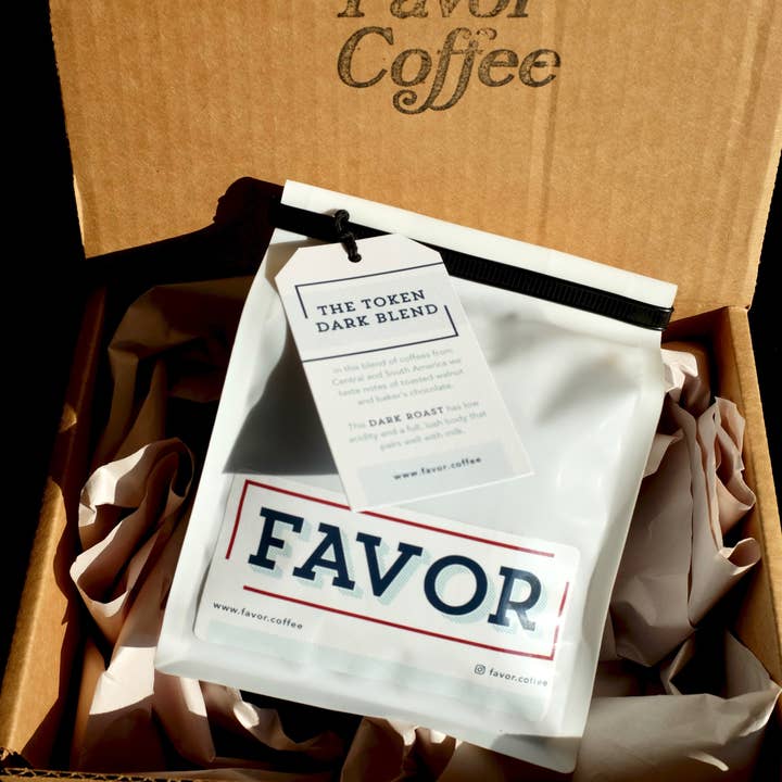 Favor Coffee Company - Wholesale Coffee Beans - The Token Dark Blend1