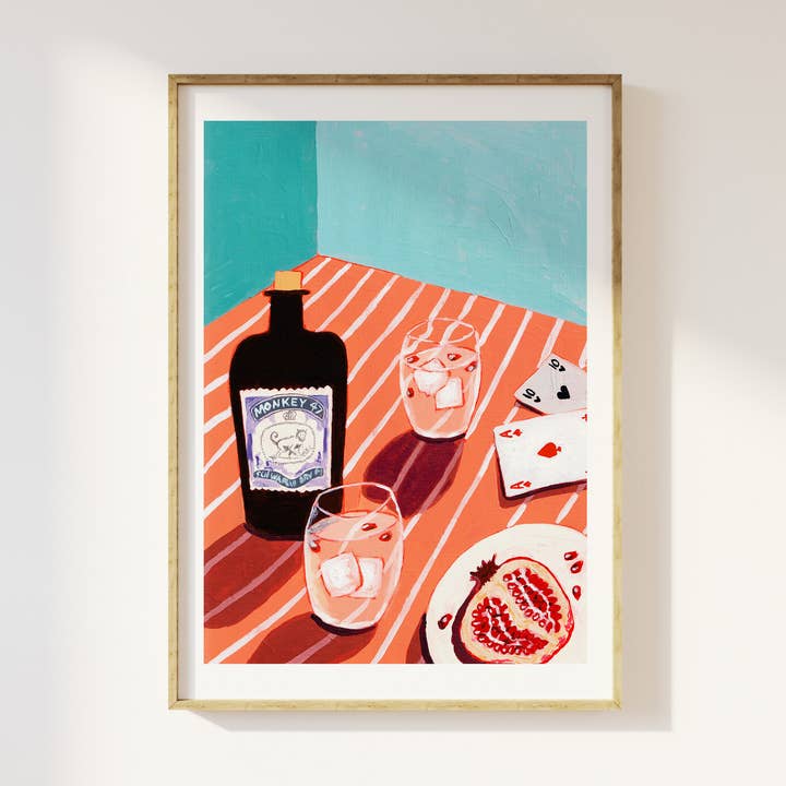 Pomegranate Seeds Anyone? for wholesale by Amelia Jayne Art